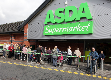 Supermercado de Asda en Reino Unido