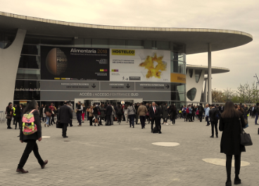 Entrada a Alimentaria, en Fira de Barcelona