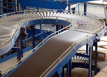 Línea de producción de una fábrica