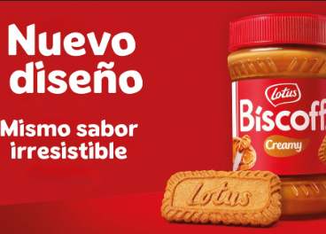 Lotus rediseña su crema Biscoff