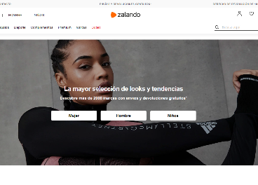 Web de Zalando