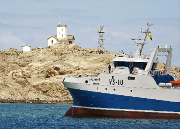 Uno de los barcos de NovaNam