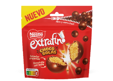 Nestlé lanza Extrafino Chocobolas