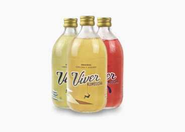 Productos de Víver Kombucha