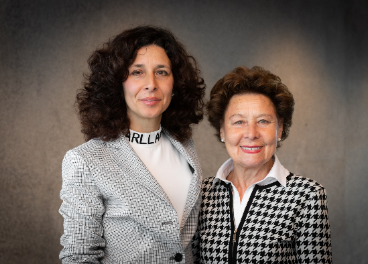 Lourdes Gullón y Mª Teresa Rodríguez