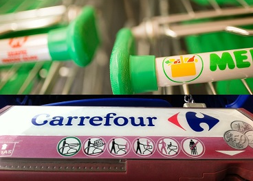 Mercadona y Carrefour