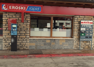 Supermercado Eroski Rapid en gasolinera Avia