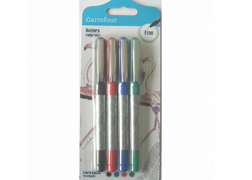 Bolígrafos con la marca Carrefour