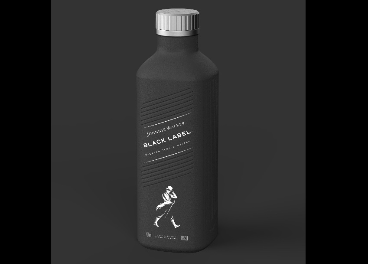 Botella de papel de Johnnie Walker (Diageo)