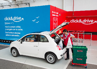 El avance del click and collect, según IRI