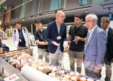Visita de JCCU a Eroski
