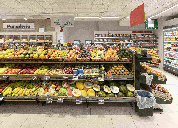 Interior del nuevo SuperDino