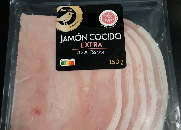 Jamón cocido de Auchan Gourmet