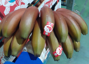 Plátano rojo en Alcampo