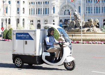 Entregas sostenibles en Madrid