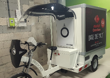 Vehículo eléctrico para entregas de Carrefour