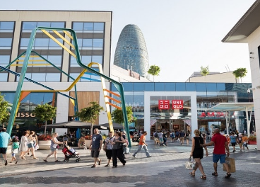 Centro comercial Glories, de URW