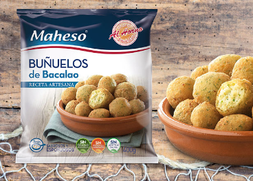 Buñuelos de bacalao de Maheso