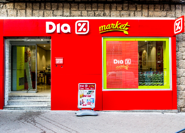 Exterior de una tienda Dia Market