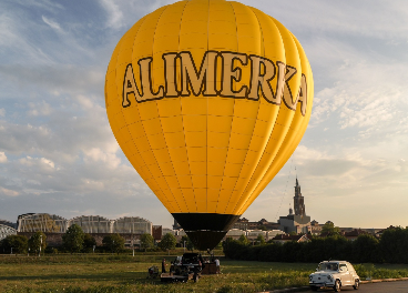 Alimerka y su globo aerostático en Asturias