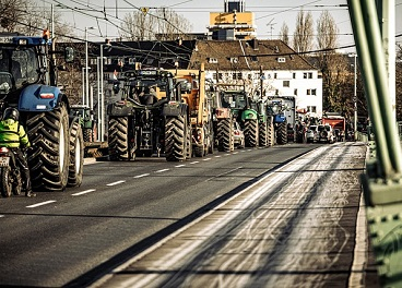 Retrasos en el gran consumo por las tractoradas