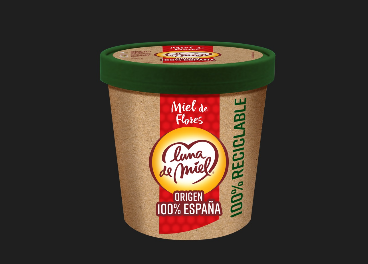 Nuevo envase sostenible de Luna de Miel