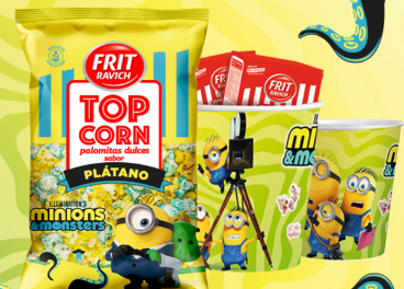 Nuevas Top Corn Minions de Frit Ravich