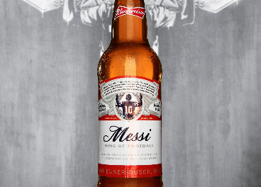 Budweiser homenajea a Messi