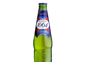 Botella de Kronenbourg 1664