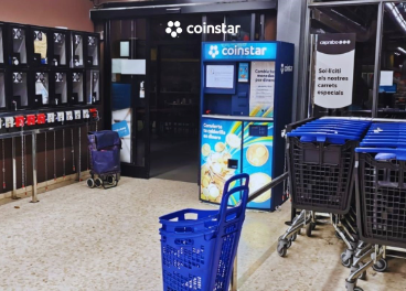 Coinstar aumenta su facturación en retail