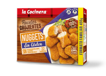 La Cocinera lanza nuggets sin gluten