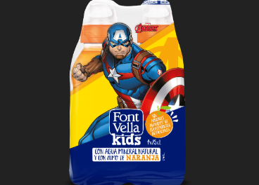 Botellas de agua de Font Vella
