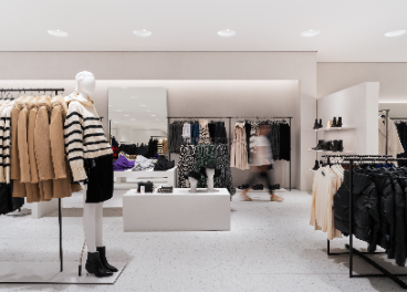 Interior de Zara en C.C. Saler