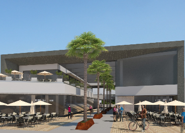 Proyección del centro comercial Torre Mariona