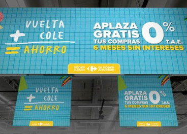 Carrefour prepara la vuelta al cole