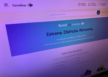Carrefour lanza un servicio de renting