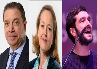 Luis Planas, Nadia Calviño y Pablo Bustinduy
