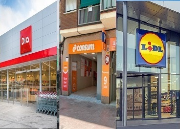Lidl lidera frescos; DIA y Consum, envasados