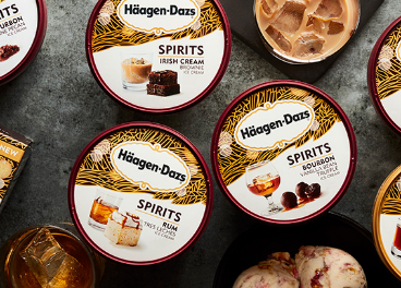  Häagen-Dazs lanza Spirits Collection