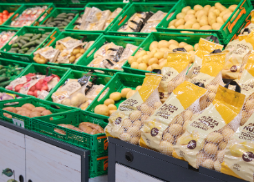 Compra de patata en Mercadona