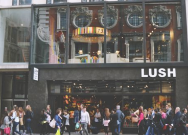 Tienda de Lush en Oxford Street, Londres