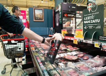 Eroski eleva un 1,8% las compras de producto vasco