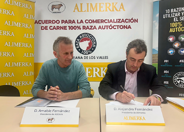 Firma entre Alimerka y Aseava