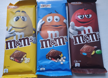 Mars lanza las nuevas tabletas de M&M's