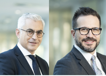 Pierre Tossut y Cédric Van Belle