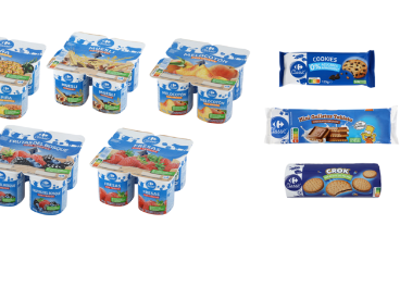 Nueva gama de yogures y galletas Carrefour