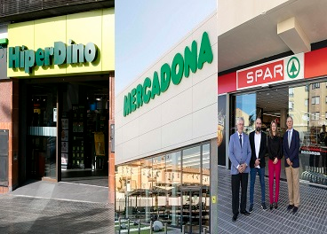 HiperDino, Mercadona y Cencosu