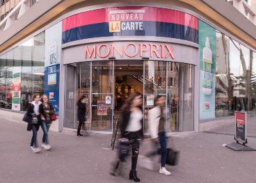 Supermercado Monoprix en Francia