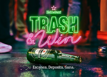 Heineken lanza la plataforma Trash&Win