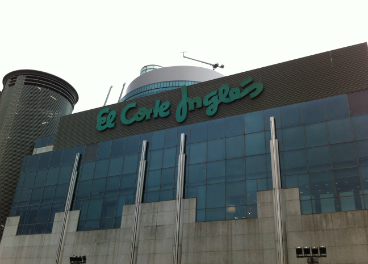 Fachada de El Corte Inglés